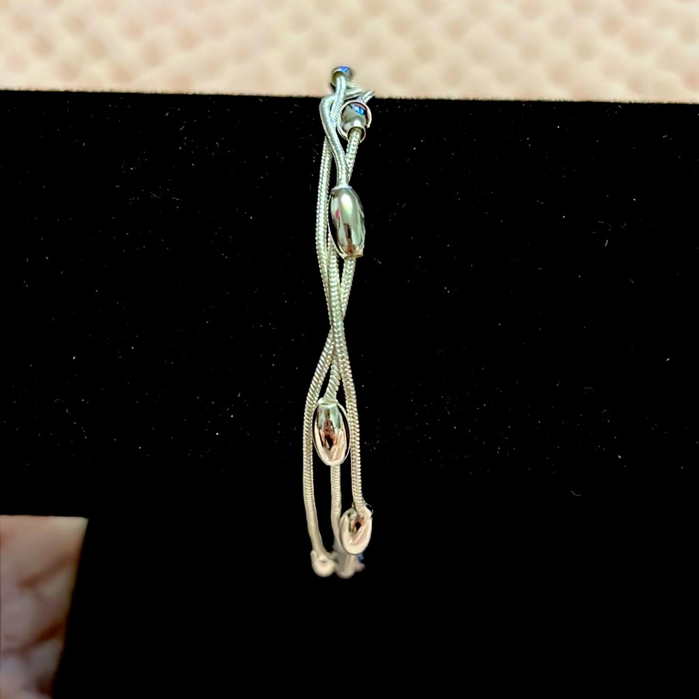 Silver bracelet